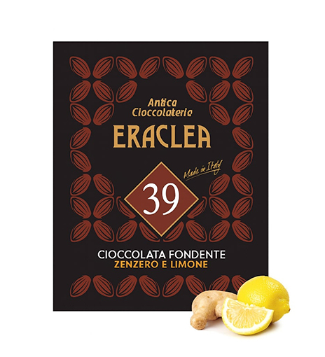Eraclea Μαύρη Σοκολάτα με Τζίντζερ και Λεμόνι No. 39